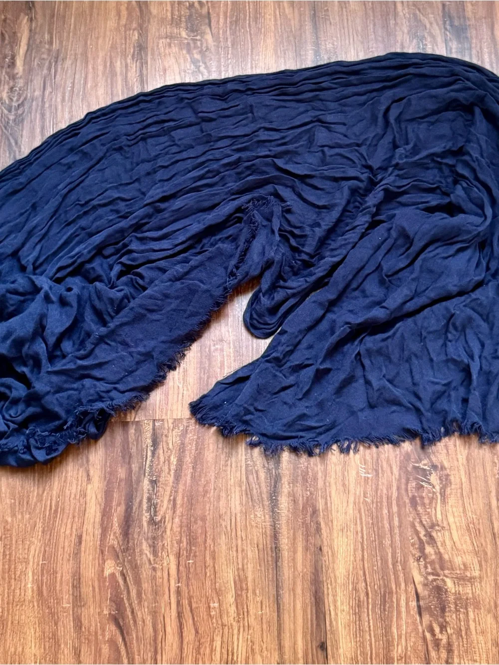 J. Crew Navy Lightweight Scarf